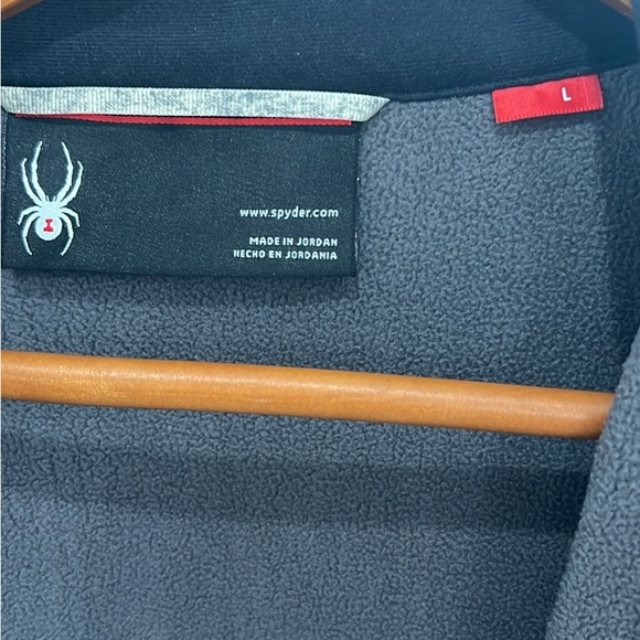 Spyder Gray Knit Sweater with Ribbed Pattern - Picture 2 of 6